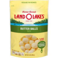 Land O Lakes Salted Butter Balls, Made with Sweet Cream and Salt - 8 Ounce 