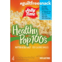 Jolly Time Popcorn, Microwave, Butter & Sea Salt