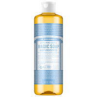 Dr. Bronner's Magic Soap, Pure-Castile, Baby, 18-in-1, Unscented - 16 Fluid ounce 