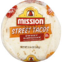 Mission Flour Tortillas, Sweet Hawaiian - 10 Each 