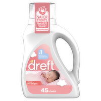 Dreft Newborn Baby Detergent, 45 loads - 65 Fluid ounce 