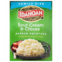 Idahoan Sour Cream & Chives Mashed Potatoes Family Size - 8 Ounce