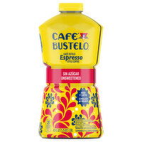 Cafe Bustelo Coffee, Espresso Style, Unsweetened - 40 Fluid Ounce