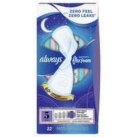 Always Pads, with Flexi-Wings, Extra Heavy, Overnight, Unscented, Size 5