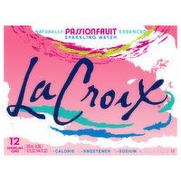 LaCroix Sparkling Water, Passionfruit - 12 Each 