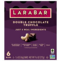 Larabar Double Chocolate Truffle Bars - 6 Each