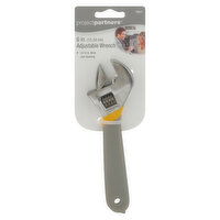 Project Partners Adjustable Wrench, 6 Inches - 1 Each 