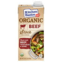 Kitchen Basics Stock, Organic, Beef - 32 Ounce 