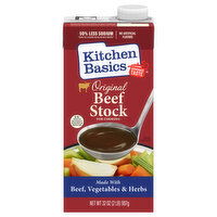 Kitchen Basics Beef Stock, Original - 32 Ounce 