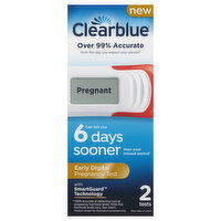 Clearblue Pregnancy Test, Early Digital - 2 Each 