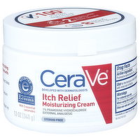 Cerave Itch Relief Moisturizing Cream - 12 Ounce