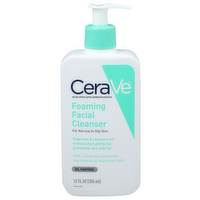 Cerave Oil Control Foaming Facial Cleanser - 12 Fluid Ounce