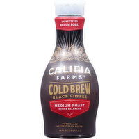 Califia Farms Coffee, Black, Cold Brew, Medium Roast, Unsweetened