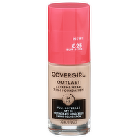 COVERGIRL 825 Buff Beige Outlast Extreme Wear 3-In-1 Foundation - 30 ml