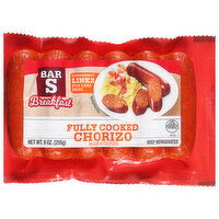 Bar S Chorizo, Breakfast, Fully Cooked - 9 Ounce 