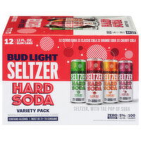 Bud Light Seltzer, Hard Soda, Variety Pack - 12 Each 