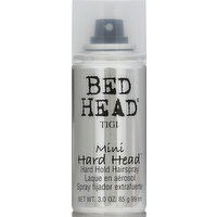 Bed Head Hairspray, Hard Hold, Mini Hard Head - 3 Ounce 