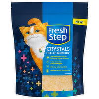 Fresh Step Cat Litter, Health Monitor, Unscented, Crystals - 7 Pound 