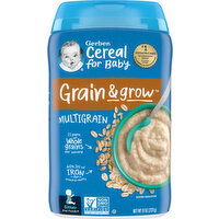 Gerber Cereal for Baby, MultiGrain, Sitter - 8 Ounce