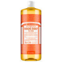 Dr. Bronner's Magic Soap, Pure-Castile, 18-in-1, Tea Tree - 32 Fluid ounce 