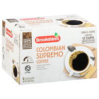 Brookshire's Columbian Supremo Coffee - 12 Each