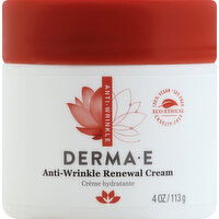 Derma E Anti-Wrinkle Renewal Cream - 4 Ounce 