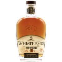 Whistlepig Aged 10 Years Vermont Straight Rye Whiskey, 750 ml    