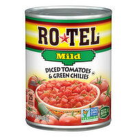 Ro-Tel Mild Diced Tomatoes and Green Chilies - 10 Ounce 