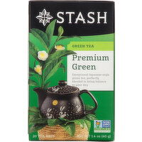 Stash Green Tea, Premium Green, Tea Bags