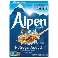 Alpen Muesli, No Sugar Added - 14 Ounce 