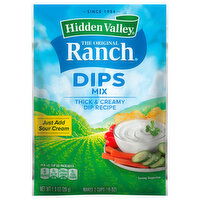 Hidden Valley Dips Mix, Thick & Creamy