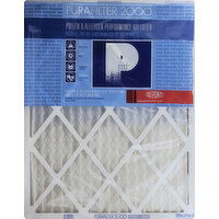 Purafilter 2000 Air Filter, Pollen & Allergen Performance, 20 x 25 x 1 - 1 Each 