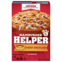 Hamburger Helper Rice and Cheesy Sauce Mix & Topping Mix, Cheesy Enchilada - 7.5 Ounce 