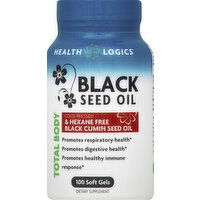 Health Logics Black Seed Oil, Soft Gels - 100 Each 