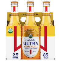 Michelob Ultra Beer, Organic, Lager, Light