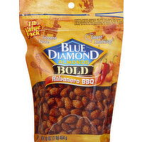 Blue Diamond Almonds, Habanero BBQ, 1 Pound Value Bag