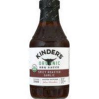 Kinder's BBQ Sauce, Organic, Spicy Roasted Garlic