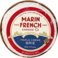 Marin French Cheese, Brie, Triple Creme - 8 Ounce 