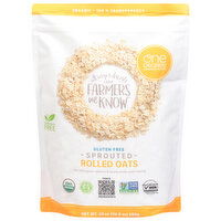 Farmers We Know Rolled Oats, Sprouted - 24 Ounce