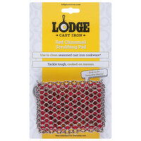 Lodge Scrubbing Pad, Red Chainmail - 1 Each 