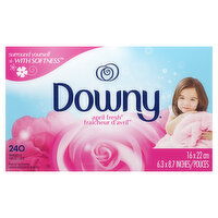 Downy Fabric Softener Dryer Sheets, April Fresh - 240 Each 