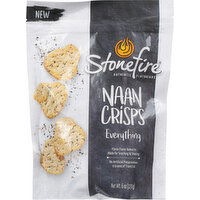 Stonefire Naan Crisps, Everything - 6 Ounce 