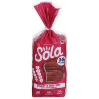 Sola Bread, Sweet & Buttery, Soft White - 14 Ounce 