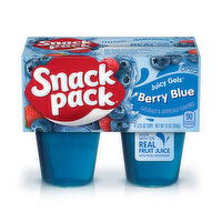Snack Pack Berry Blue Flavored Juicy Gels - 13 Ounce