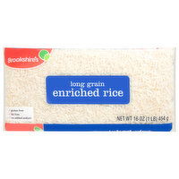 Brookshire's Long Grain Enriched Rice - 16 Ounce 