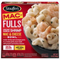 Stouffer's Mac & Cheese Bowl, Creamy Garlic Shrimp