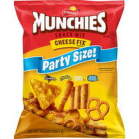 Munchies Snack Mix, Cheese Fix Flavored, Party Size! - 15.5 Ounce 