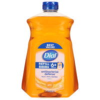 Dial Hand Soap, Antibacterial Defense, +Aloe, Gold - 52 Fluid ounce 