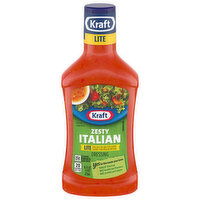 Kraft Dressing, Zesty Italian, Lite - 16 Fluid ounce 