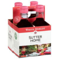 Sutter Home White Merlot - 4 Each